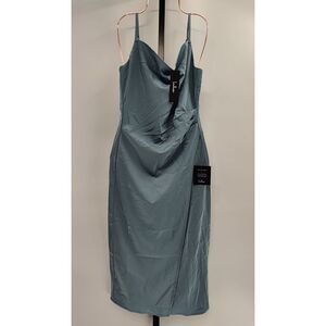 Lulu's Elegant Blue Dress